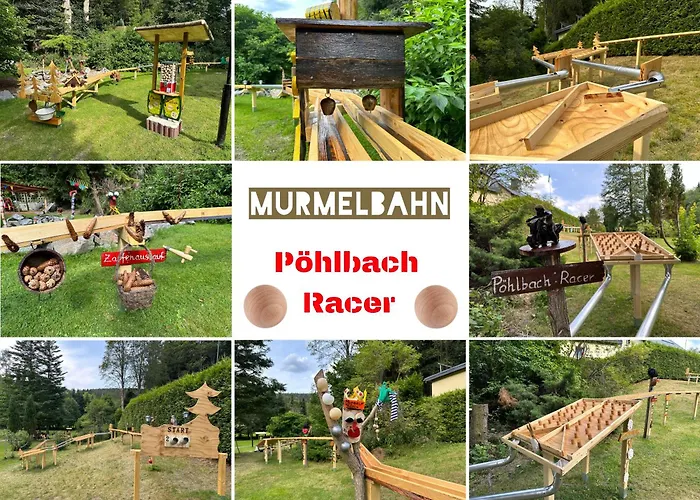 Erlebnishotel & Restaurant Fichtenhaeusel Am Poehlagrund 酒店 Kuhberg