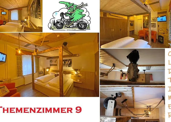 酒店 Erlebnishotel & Restaurant Fichtenhaeusel Am Poehlagrund