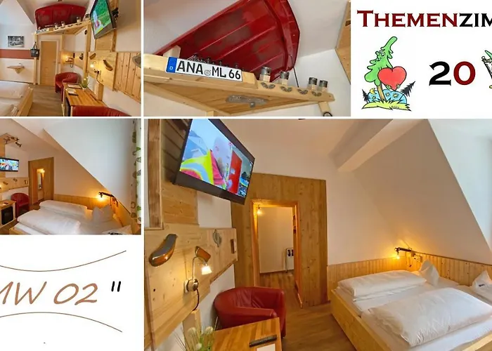 酒店 Erlebnishotel & Restaurant Fichtenhaeusel Am Poehlagrund